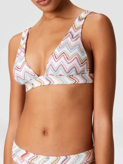 Bikini zigzag lamé 3D