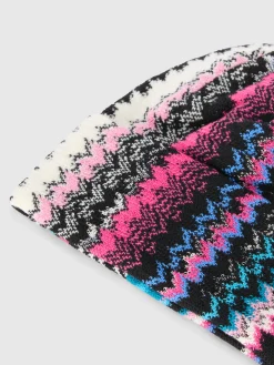 Bonnet en laine et viscose