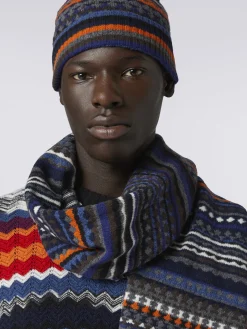 Bonnet en laine jacquard