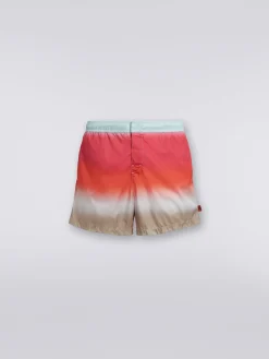 Boxer de bain avec imprimé dégradé