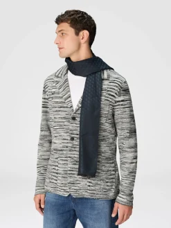 Écharpe en laine mélangée dégradée