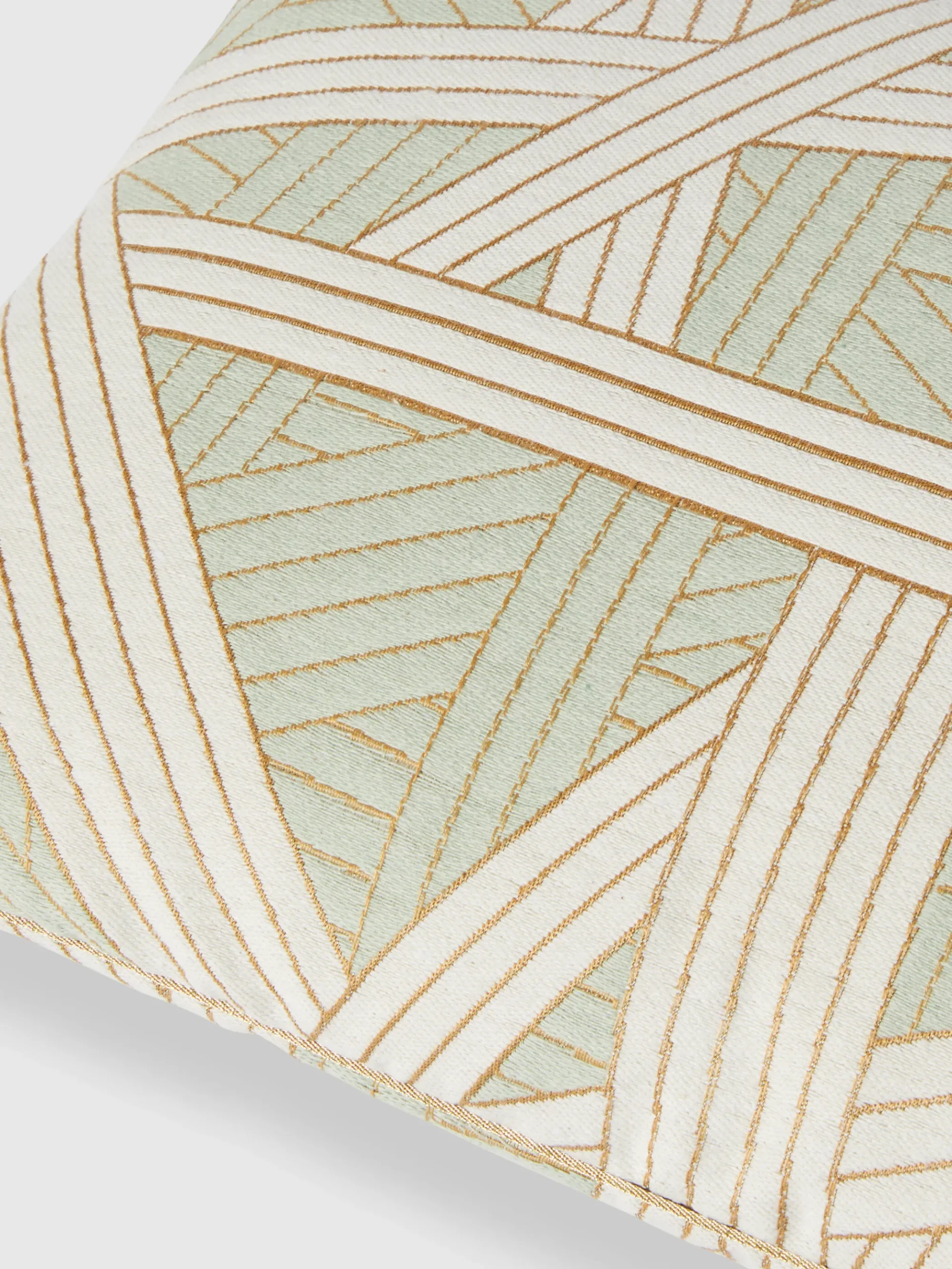 Coussin Nastri 30x60cm avec surpiqûres