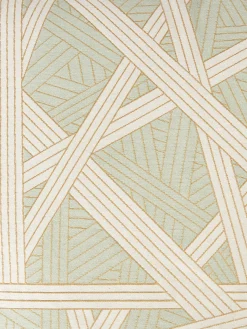 Coussin Nastri 60x60cm avec surpiqûres contrastantes