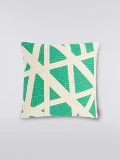 Coussin Nastri 40x40cm avec surpiqûres