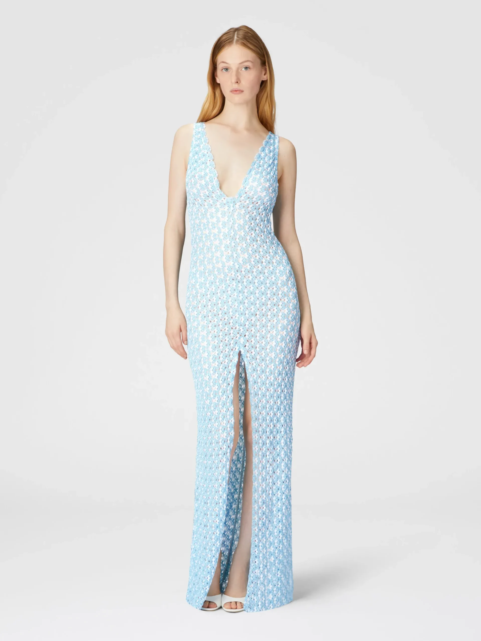 Couverture de maillot de bain longue avec dos nu