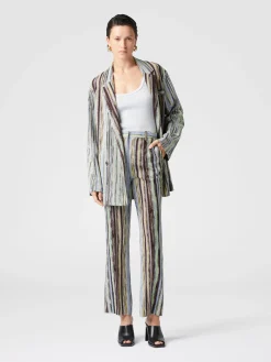 Débardeur en lamé de viscose