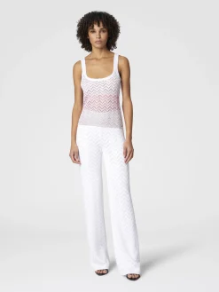 Débardeur en viscose chevron ombré