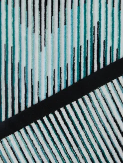 Ensemble de 2serviettes de bain Arpeggio en coton éponge