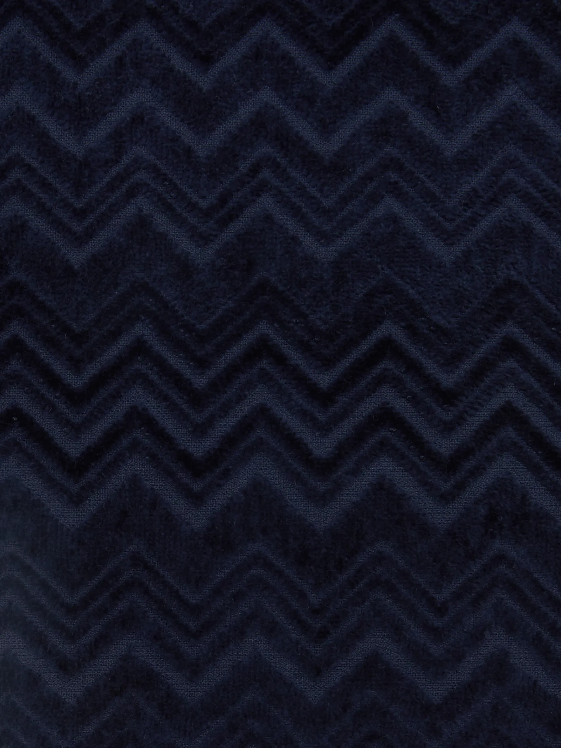 Ensemble de 2serviettes de bain Chalk en coton éponge à zigzag