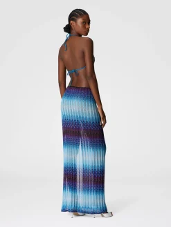 Jupe longue avec fente latérale