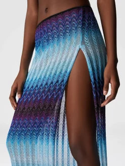 Jupe longue avec fente latérale