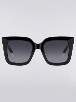 Lunettes de soleil carrées en acétate