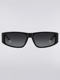 Lunettes de soleil carrées en acétate