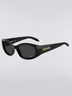 Lunettes de soleil rectangulaires en acétate