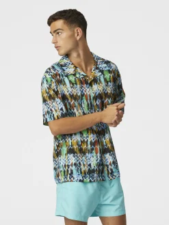 Maillot de bain zigzag ton sur ton