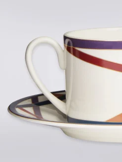 Nastri 6 tasses à thé et soucoupes