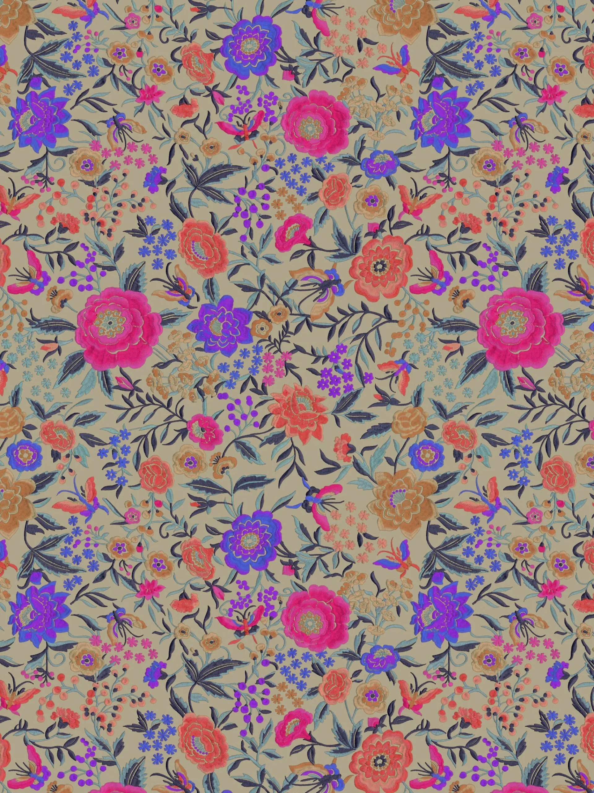 Oriental Garden Papier peint 10x0,52 mt