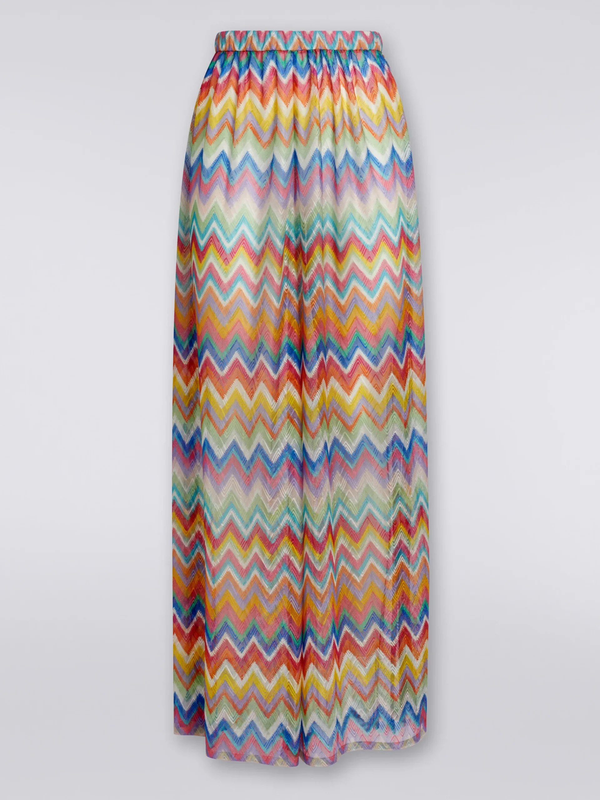 Pantalon de plage avec imprimé zig-zag