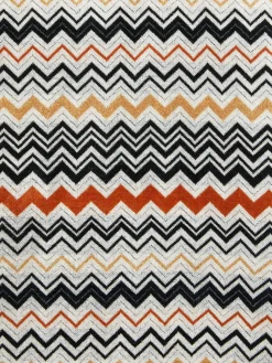 Peignoir Bernard en coton éponge zigzag