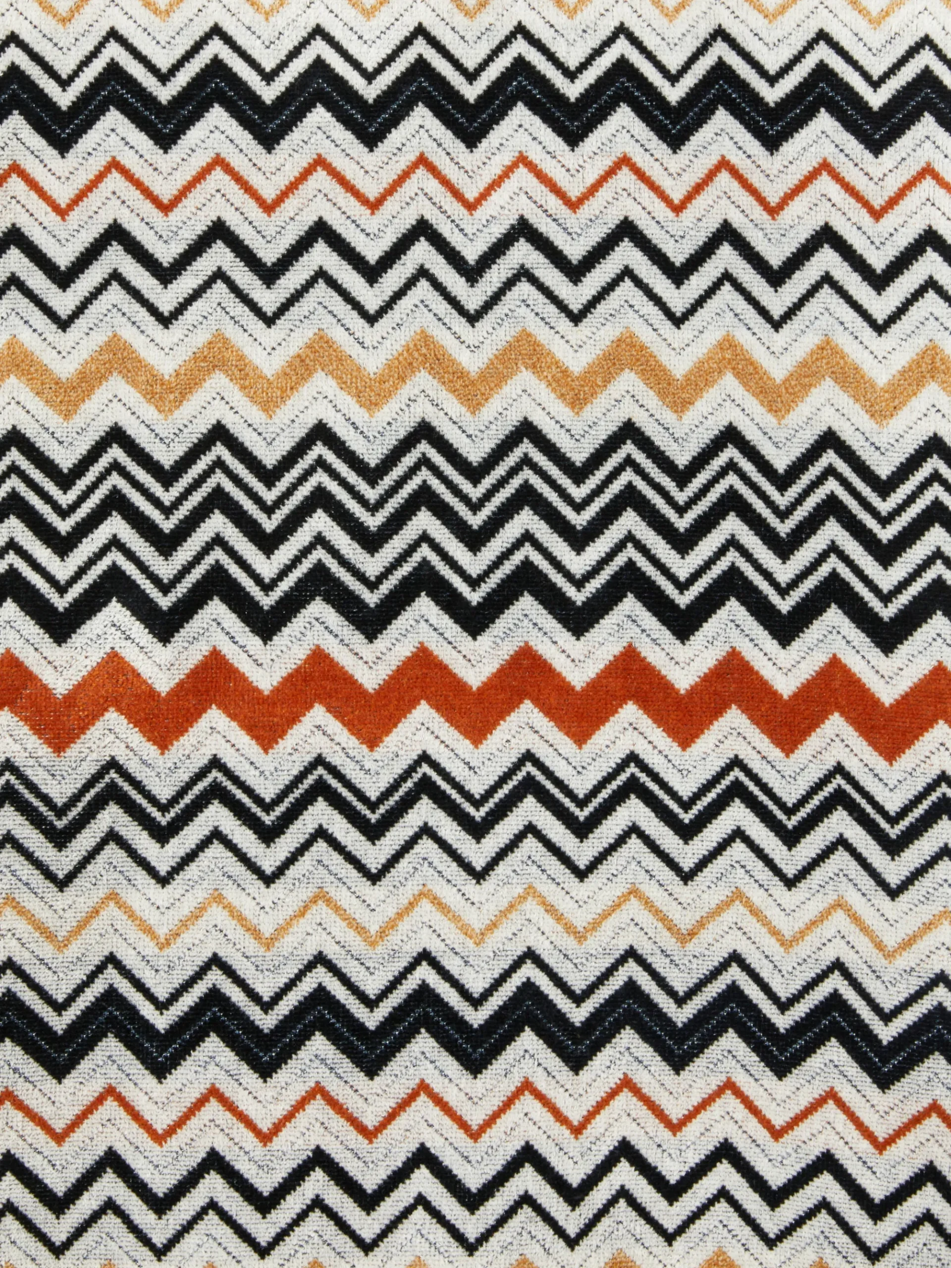 Peignoir Bernard en coton éponge zigzag