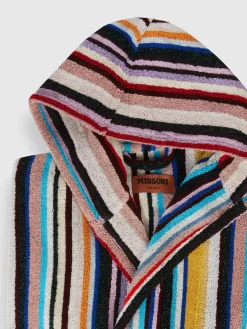 Peignoir en coton éponge Chandler avec lurex