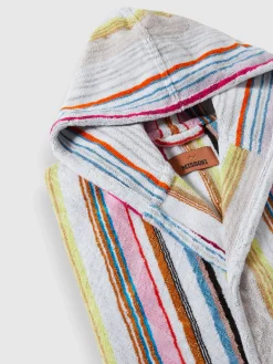 Peignoir Moonshadow en coton éponge avec lurex