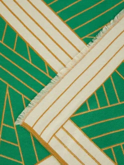 Plaid Nastri 135x190cm laine, cachemire et soie