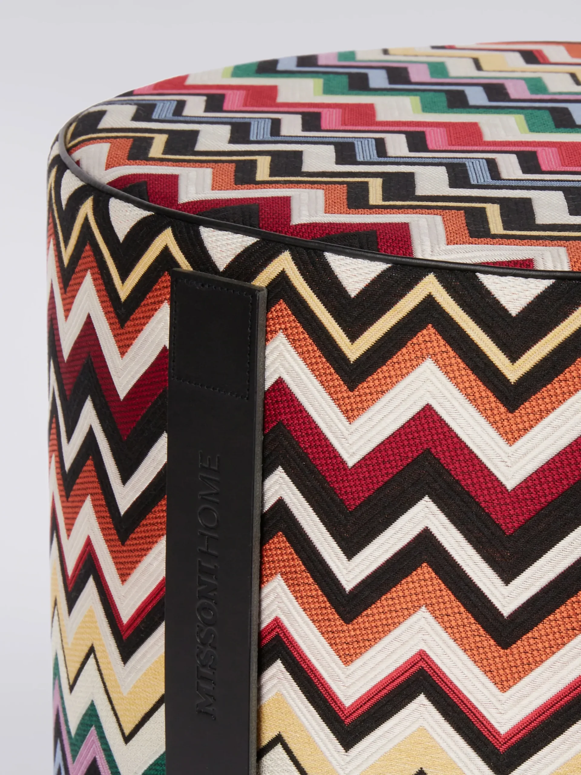 Pouf cylindrique Belfast 40x30 cm