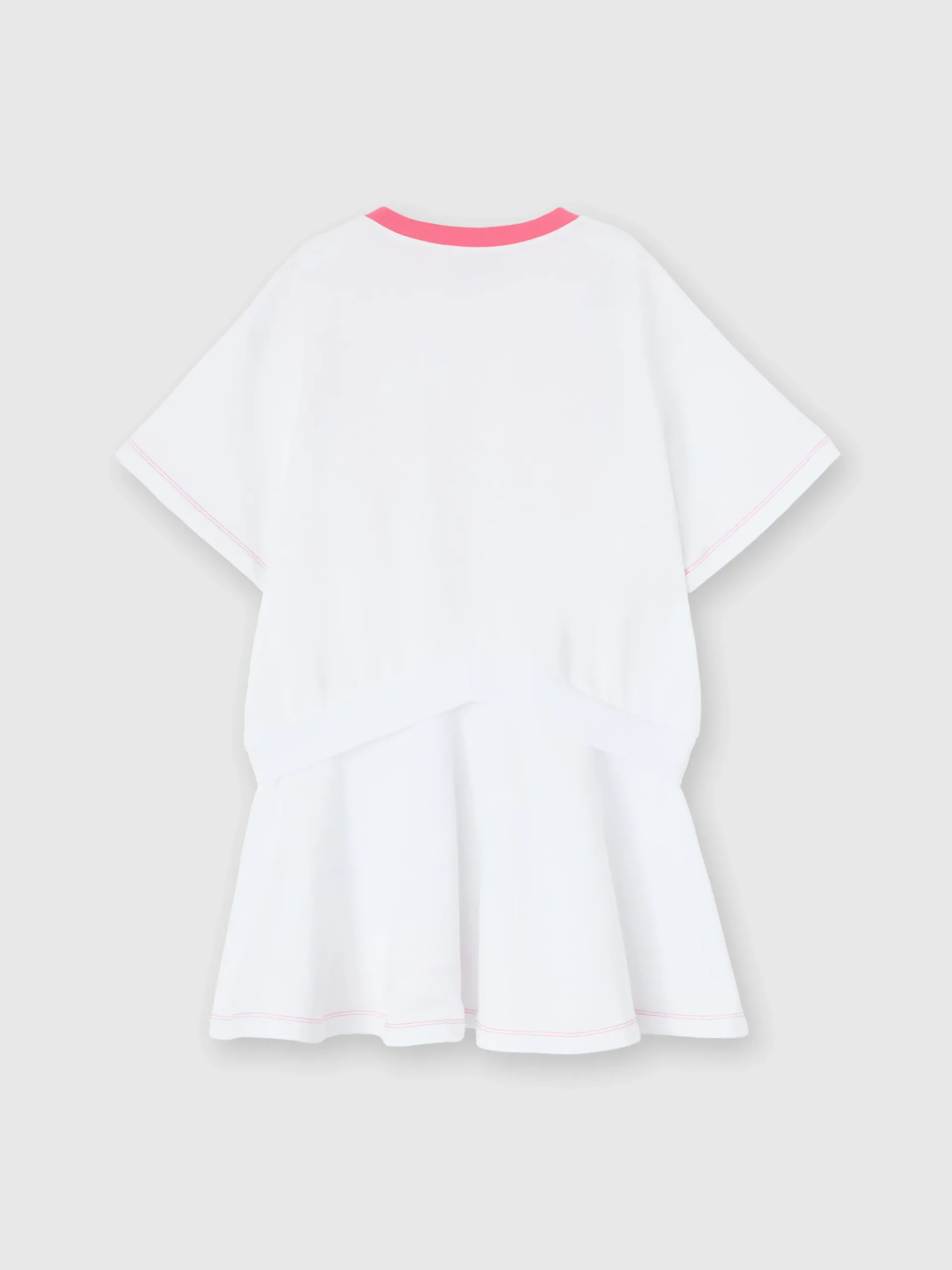 Robe à imprimé zig-zag et jupe évasée