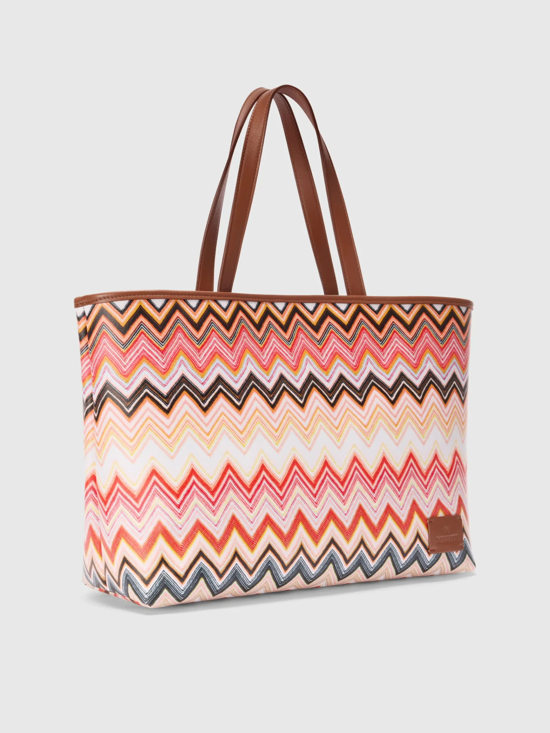 Sac fourre-tout à chevrons