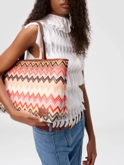 Sac fourre-tout à chevrons