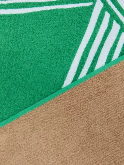 Serviette de plage Nastri 180x100cm en tissu de coton éponge