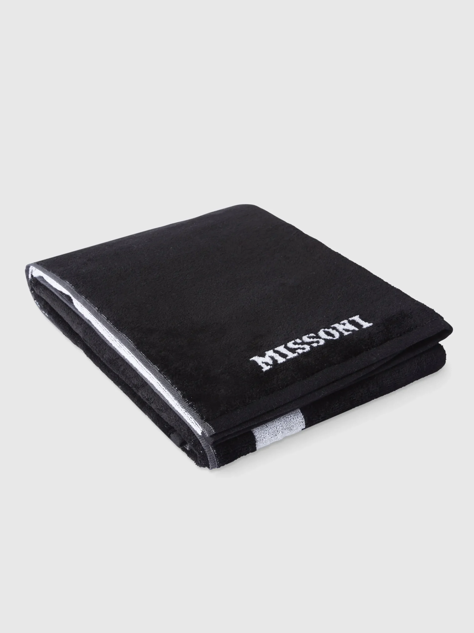 Serviette de plage Skunk 180x100cm en tissu de coton éponge flammé