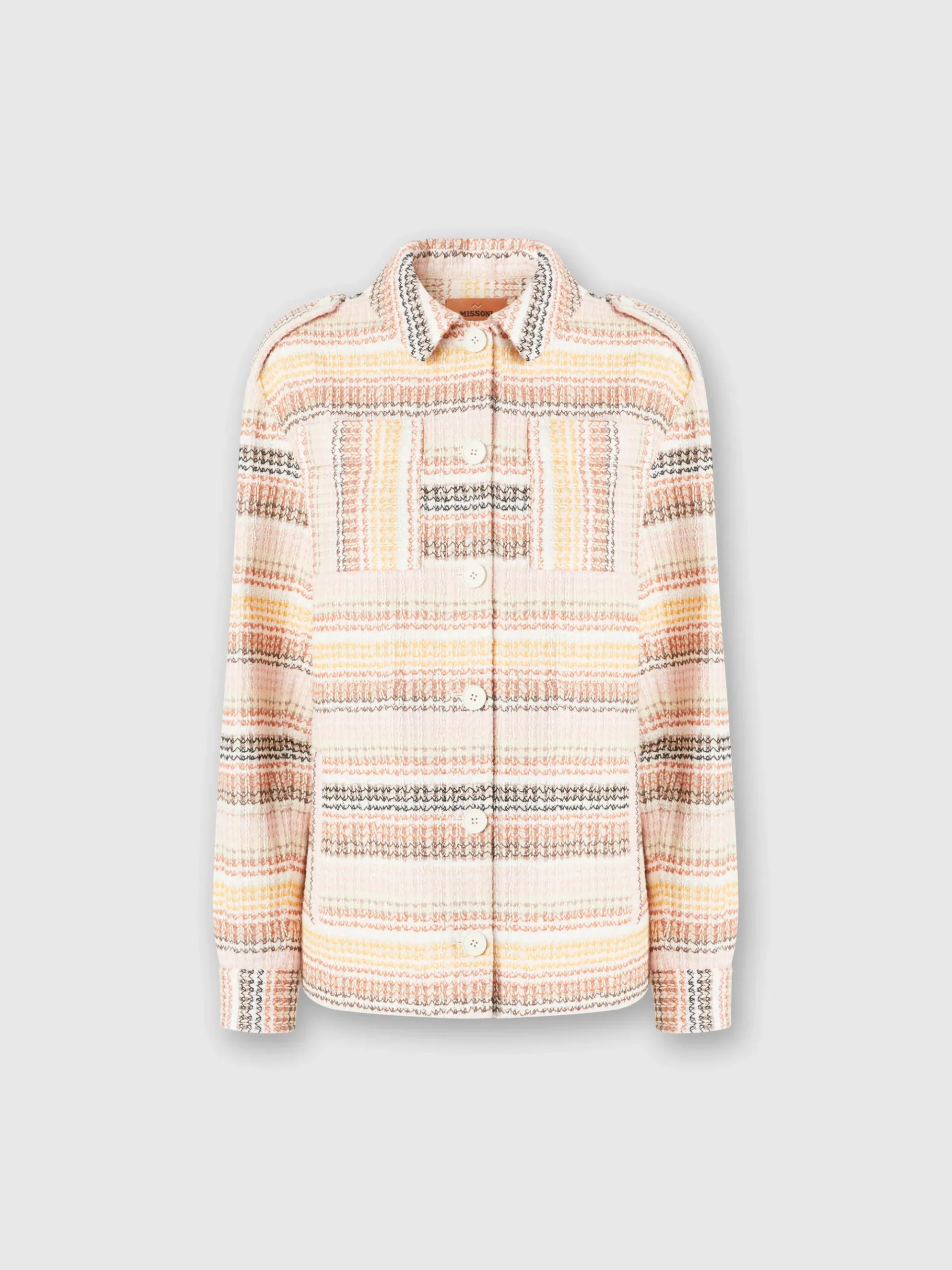 Surchemise en coton mélangé Caperdoni