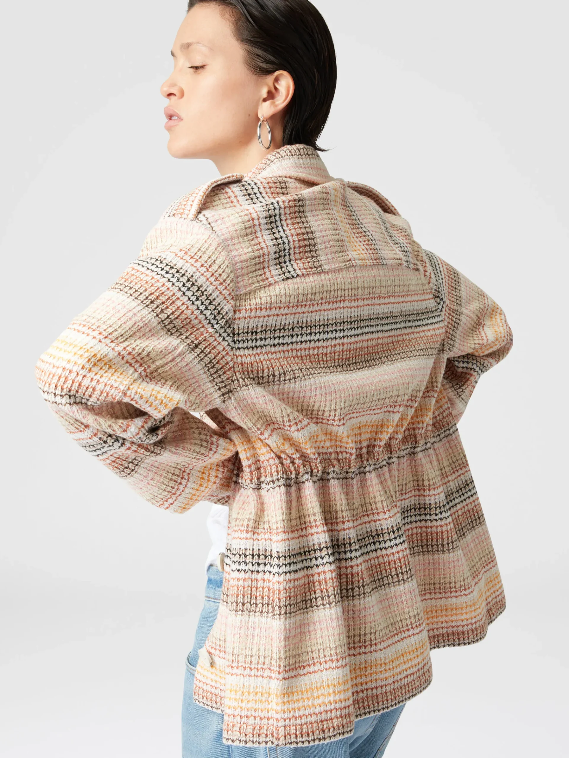 Surchemise en coton mélangé Caperdoni