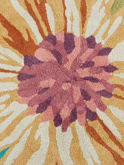 Tapis de bain Blandine floral 80cm