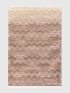 Étole avec logo en zig-zag et paillettes