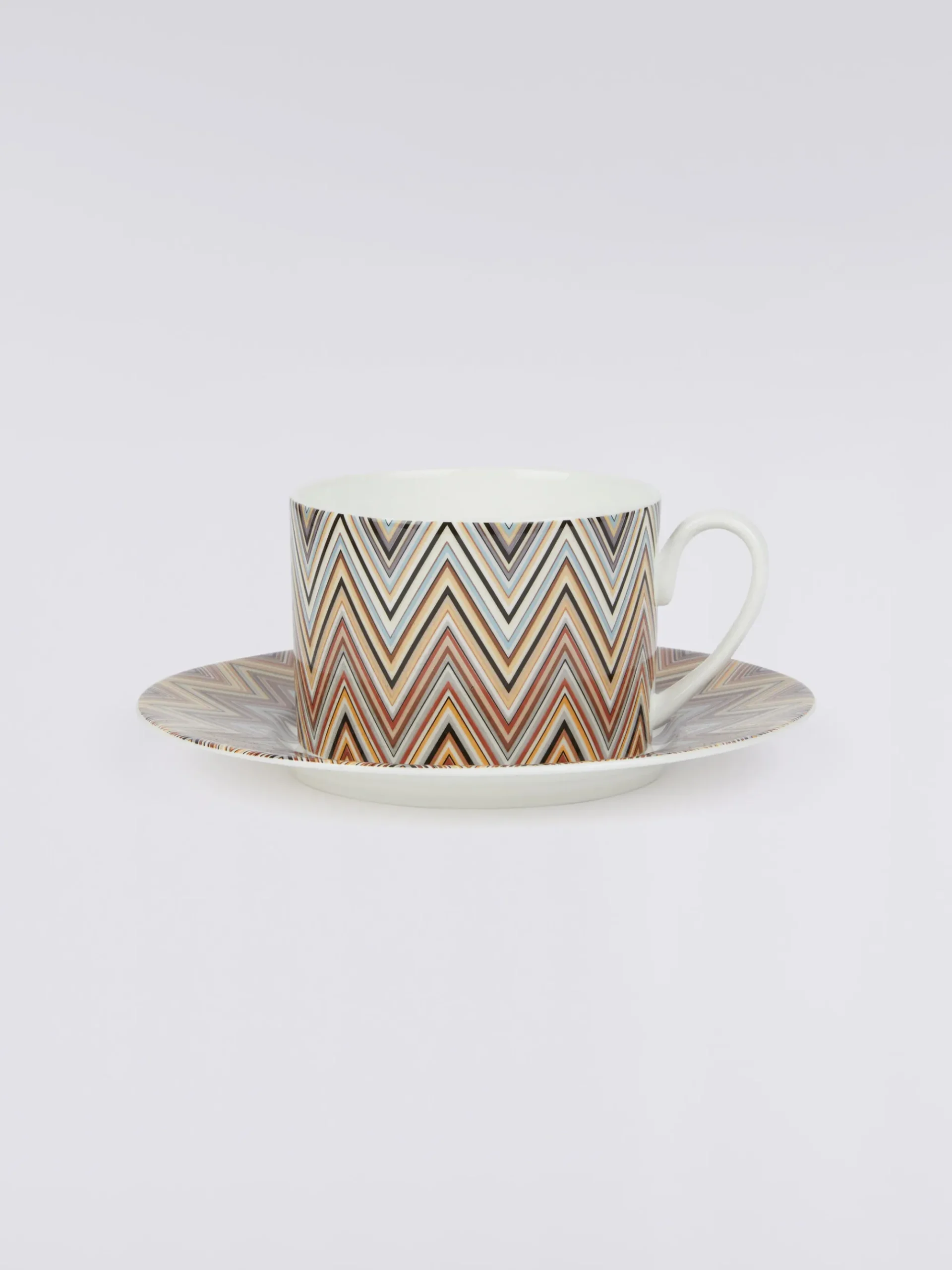 Zigzag Jarris 6 tasses à thé et soucoupes
